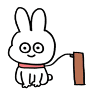 Choki the Rabbit 03 sticker #13576375