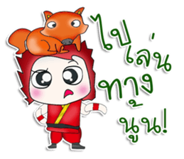 Mr. Hikaru. Ninja.^^ sticker #13576503