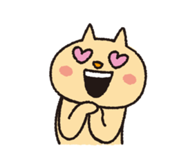 Daily life of the cat in clay pipe sticker #13576569