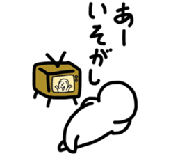 scruffy man 3 sticker #13576704