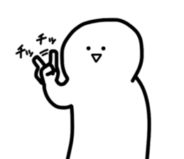 scruffy man 3 sticker #13576711