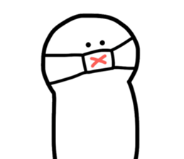 scruffy man 3 sticker #13576717