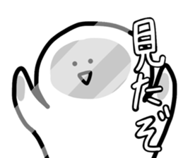 scruffy man 3 sticker #13576722