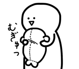 scruffy man 3 sticker #13576723