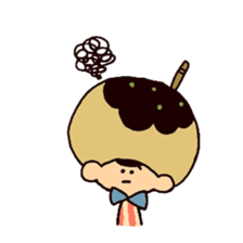 The girl who wants to become takoyaki sticker #13576766