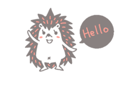 hedgehog Sticker 1 sticker #13577160