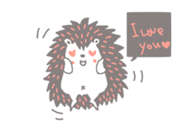 hedgehog Sticker 1 sticker #13577163
