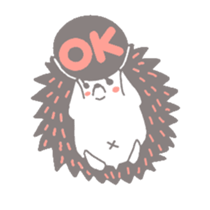 hedgehog Sticker 1 sticker #13577164