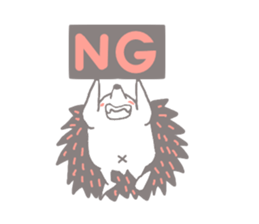 hedgehog Sticker 1 sticker #13577165