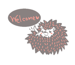 hedgehog Sticker 1 sticker #13577170