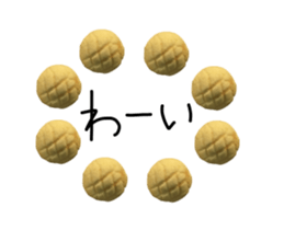 Melonpan. sticker #13577417