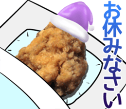 karaage sticker sticker #13577701