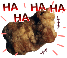 karaage sticker sticker #13577723