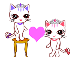Tiara Cats Animated Stickers sticker #13577791
