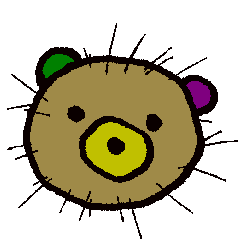 sea urchin bear