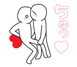 Every day love kiss! 4 sticker #13578540