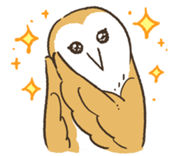 Raptors sticker ~Barn owl ver.~ sticker #13578643