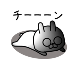 The sticker of animation rabbit guy sticker #13578795