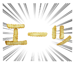 enjoyable potato sticker sticker #13579003