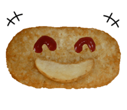 enjoyable potato sticker sticker #13579007