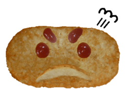 enjoyable potato sticker sticker #13579009