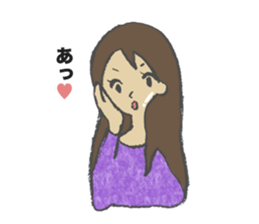 Because of Female Hormone sticker #13579398