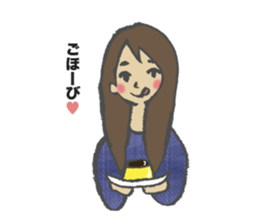 Because of Female Hormone sticker #13579400