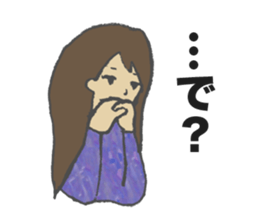 Because of Female Hormone sticker #13579421