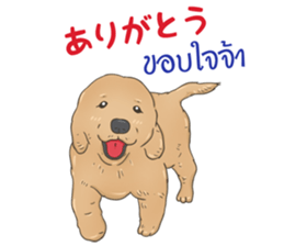 Thai Animals feeling sticker #13579445