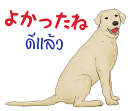 Thai Animals feeling sticker #13579447