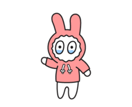 Sad Rabbit sticker #13579614