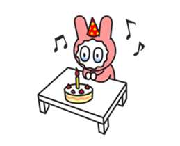 Sad Rabbit sticker #13579615