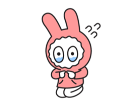Sad Rabbit sticker #13579616