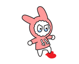 Sad Rabbit sticker #13579622