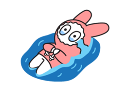 Sad Rabbit sticker #13579623