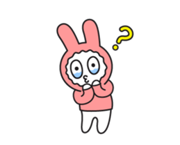 Sad Rabbit sticker #13579627