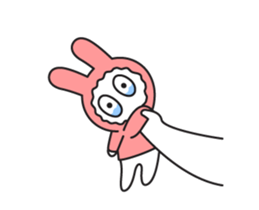 Sad Rabbit sticker #13579632