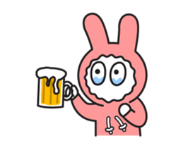 Sad Rabbit sticker #13579634