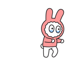 Sad Rabbit sticker #13579637
