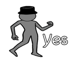 Gray man beloved 2 sticker #13579839