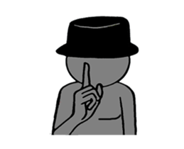 Gray man beloved 2 sticker #13579842