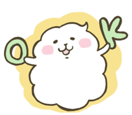 Soft and fluffy bubble sticker #13580003