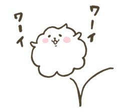 Soft and fluffy bubble sticker #13580007