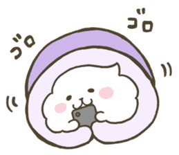 Soft and fluffy bubble sticker #13580020