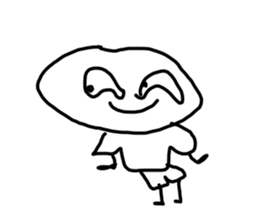 Graffiti blend into background(no words) sticker #13580100