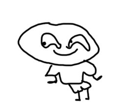 Graffiti blend into background(no words) sticker #13580100