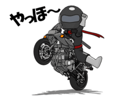 Rider katana animation sticker #13580160