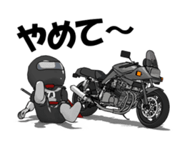 Rider katana animation sticker #13580172