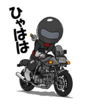 Rider katana animation sticker #13580179