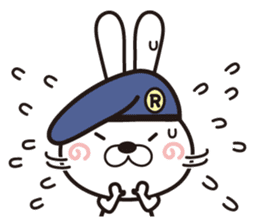 Non-verbal Strategy of rabbit Corps. sticker #13580352